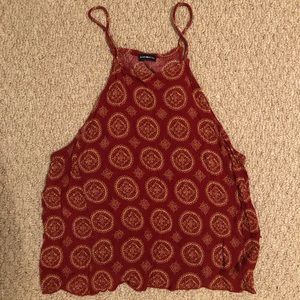 Brandy Melville High Neck Tank Top